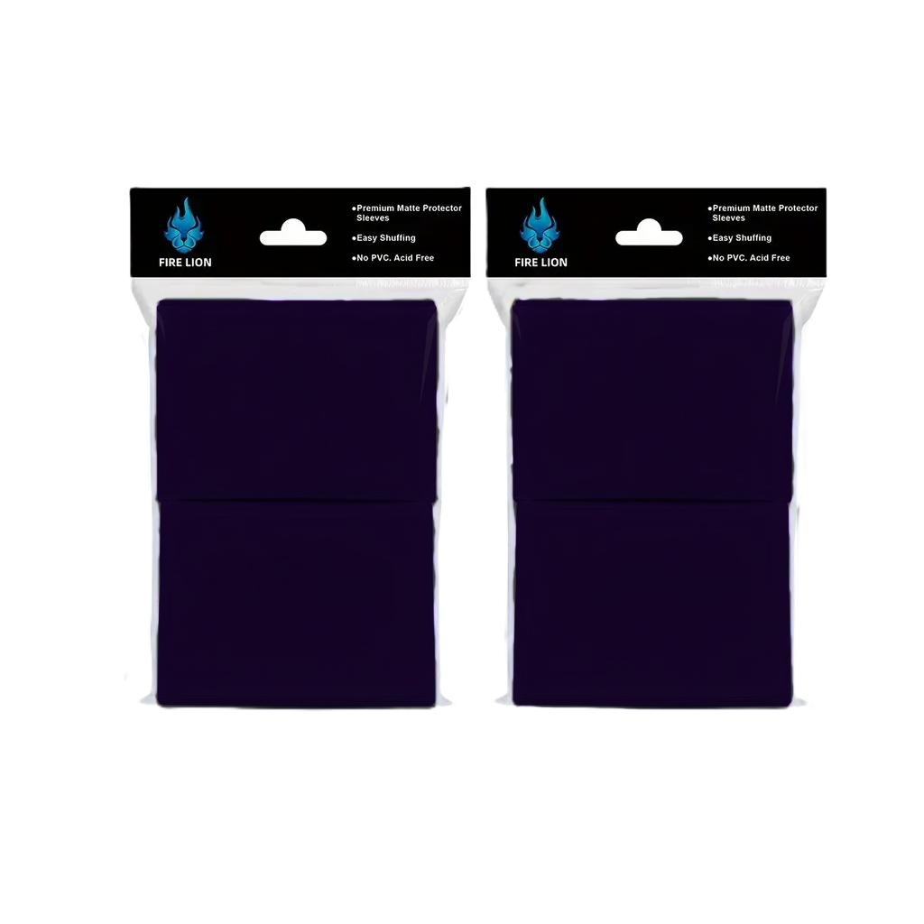Black Card Sleeves with Card Protector